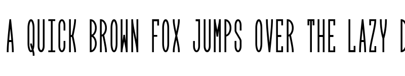 Preview of Arrose Regular font