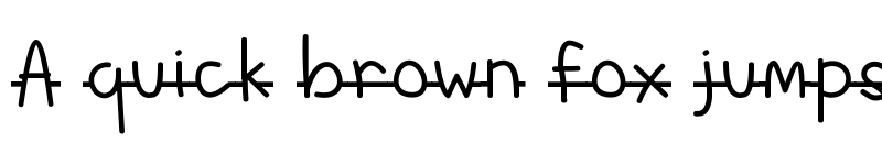 Preview of Arrows Regular font