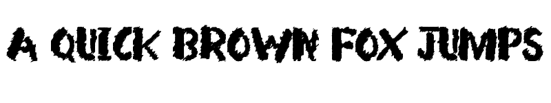 Preview of Arsonist Regular font