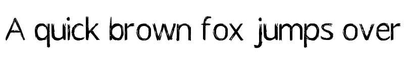 Preview of Art Brush Regular font