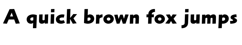 Preview of Arta Std Bold font