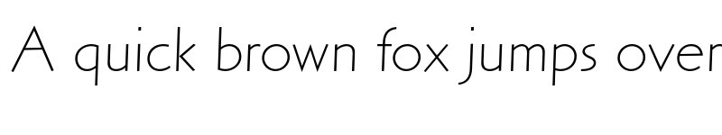 Preview of Arta Std Light font