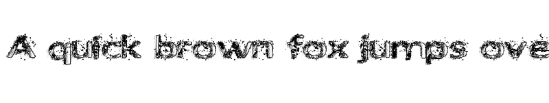 Preview of ArtBang Regular font