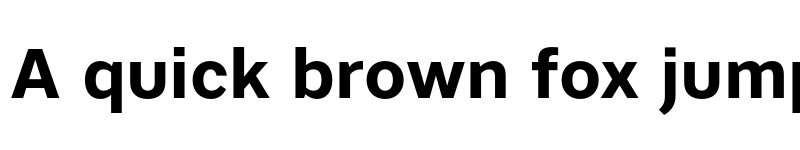 Preview of Artico Bold font