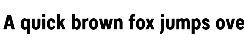 Preview of Artico Condensed Bold font