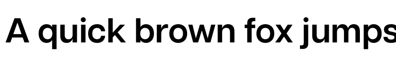 Preview of Articulat CF Demi Bold font