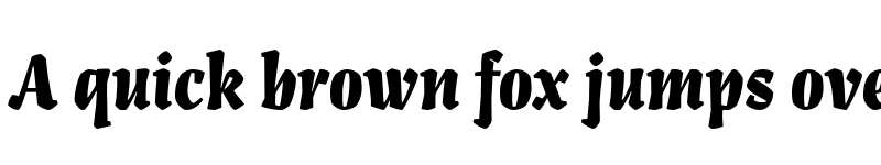 Preview of Artigo Display Black font