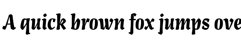 Preview of Artigo Display Bold font