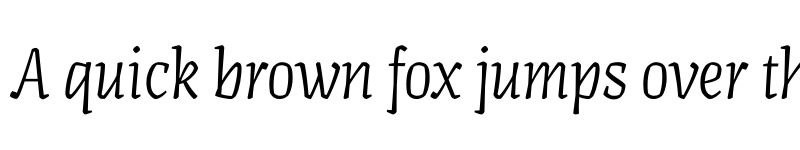 Preview of Artigo Display ExtraLight font