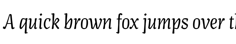 Preview of Artigo Display Light font