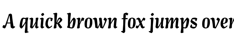 Preview of Artigo Display Medium font