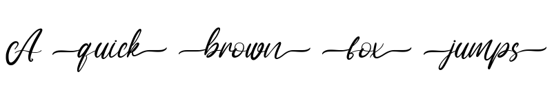 Preview of Arttemay Regular font