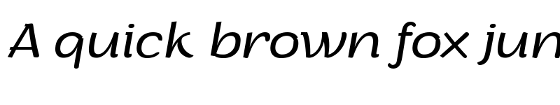 Preview of Arturo Light Italic font