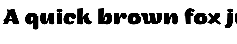 Preview of Arturo Trial ExtraBold font