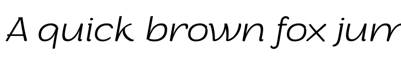 Preview of Arturo Trial ExtraLight Italic font