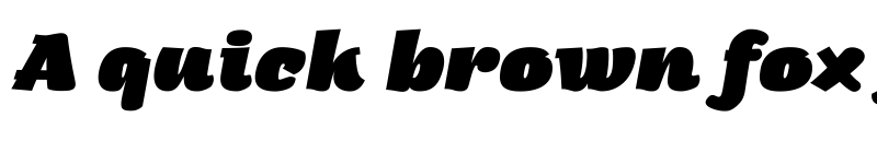 Preview of Arturo Trial Heavy Italic font