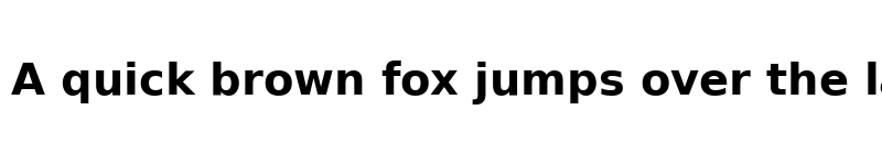 Preview of Arundina Sans Bold font