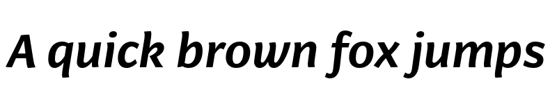 Preview of Arzachel Medium Italic font