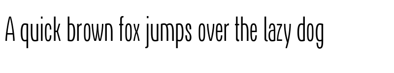 Preview of AS Naya Condensed 3 font