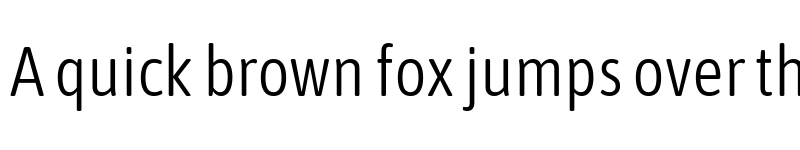 Preview of Asap Condensed Light font