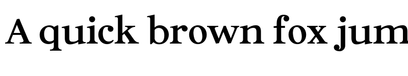 Preview of Ascendant Serif - Personal Use Bold font