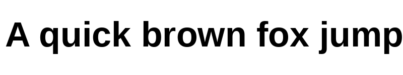 Preview of AscenderSansW01-Bold Regular font