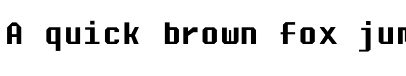 Preview of ascsys Regular font