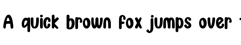 Preview of Asdonuts Regular font