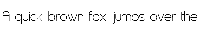 Preview of Asenine Regular font