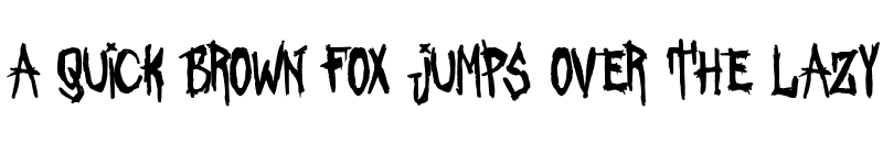 Preview of Asesinato Matutino Regular font