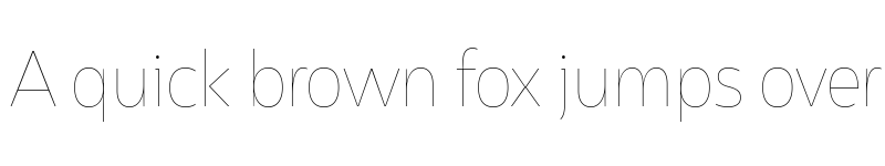 Preview of Asgard Trial Thin font