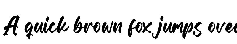 Preview of Ashantty Regular font