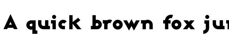 Preview of Ashby Black Regular font