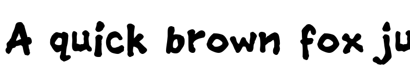 Preview of Ashcan BB Bold font