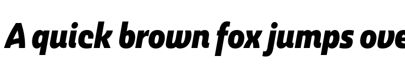 Preview of Ashemore Cond Black Italic font