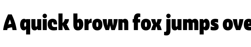 Preview of Ashemore Cond Black font