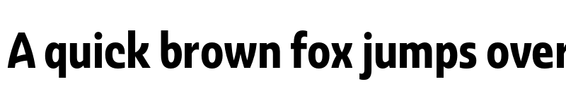 Preview of Ashemore Cond Bold font