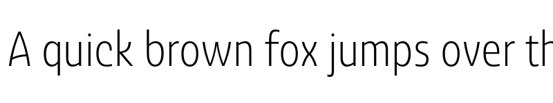 Preview of Ashemore Cond Light font