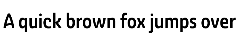 Preview of Ashemore Cond Medium font