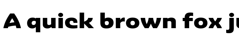 Preview of Ashemore Ext Black font