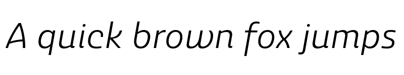 Preview of Ashemore Ext Regular Italic font