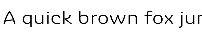 Preview of Ashemore Ext Regular font