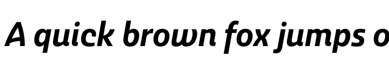 Preview of Ashemore Norm Bold Italic font