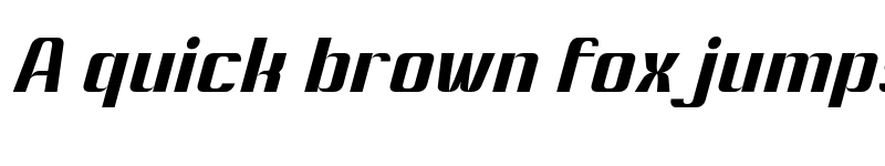 Preview of Ashety Personal use Bold Slanted font