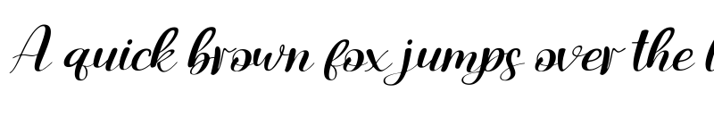 Preview of Ashley Rosa Regular font