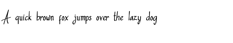 Preview of AshWord Regular font