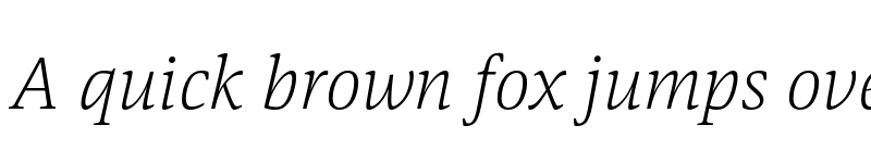 Preview of Askan ExtraLight Italic font