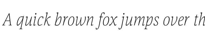 Preview of Askan Slim Thin Italic font