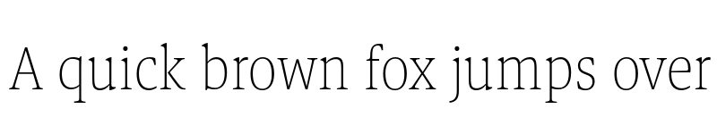 Preview of Askan Slim Thin font