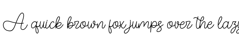 Preview of AsllyLastty Regular font